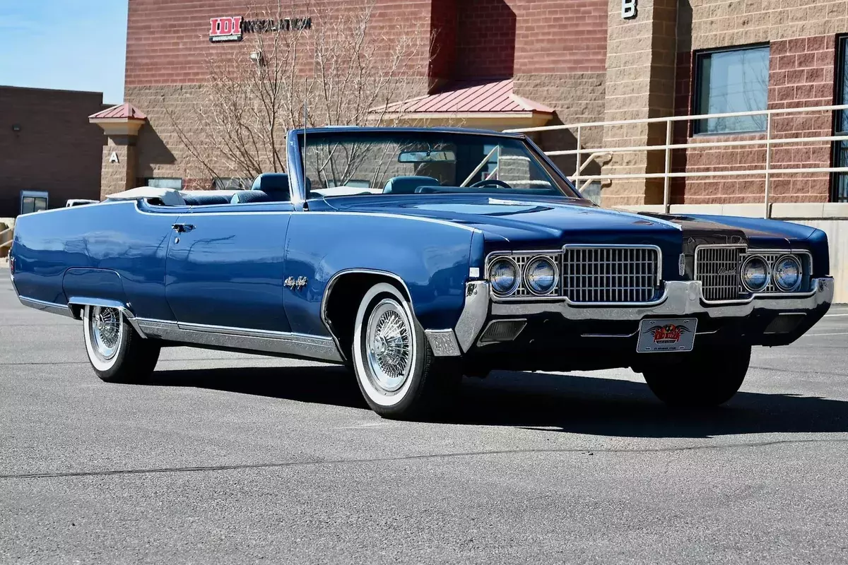 1969 Oldsmobile Ninety Eight Convertible Trophy Blue 455ci Beautifully Restored! 1969 Oldsmobile Ninety-Eight Convertible