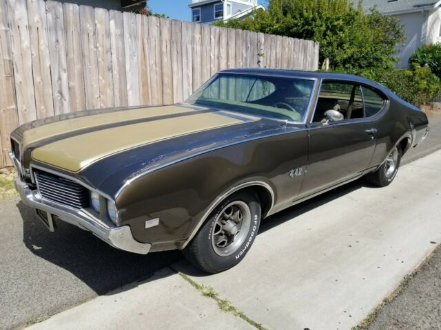 1969 Oldsmobile REAL 442,matching number 400,California black plate,SOLID CA CAR 1969 Oldsmobile 442
