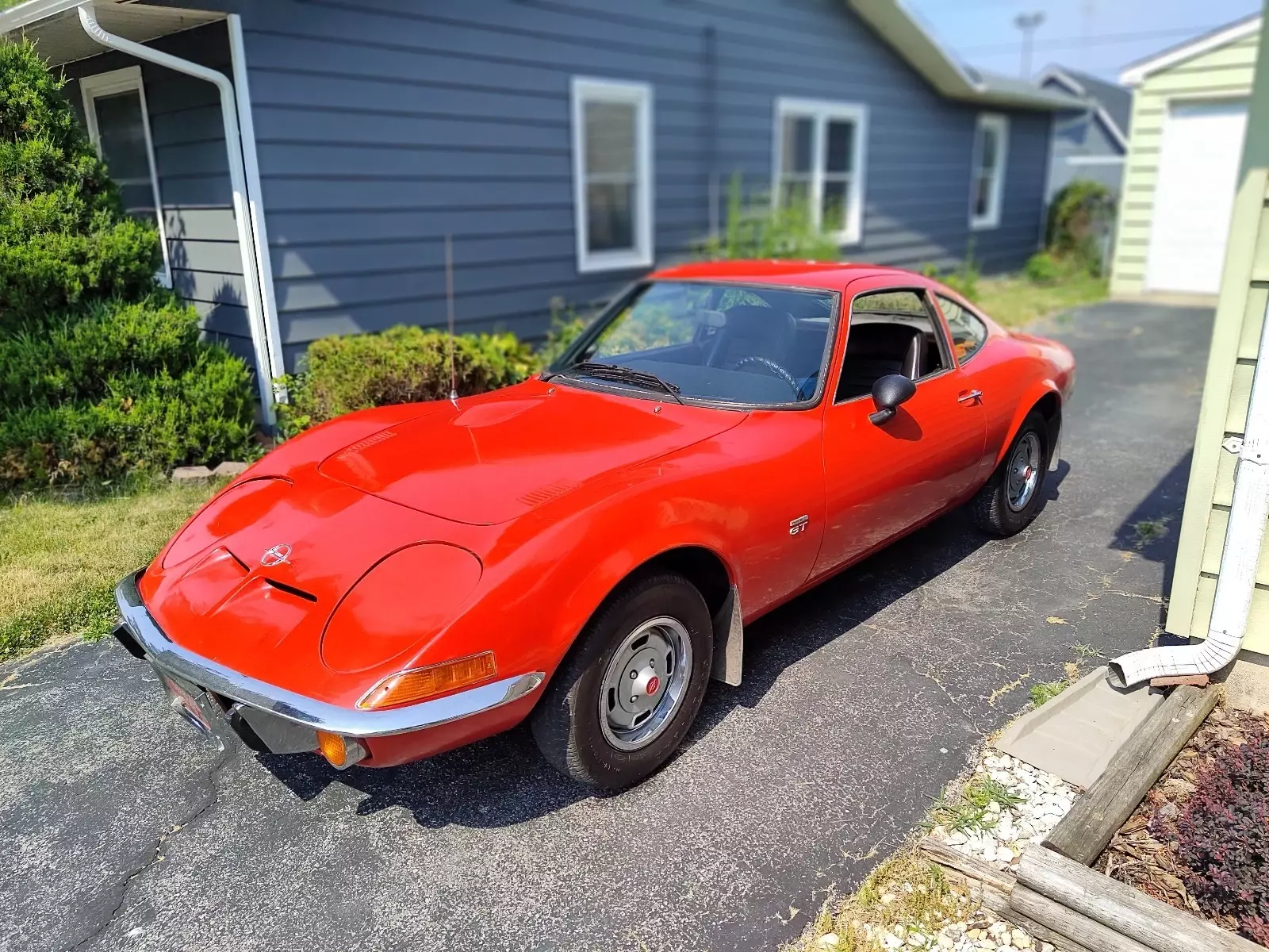 1969 Opel GT 1900 Sportscar Red Base 1969 Opel GT 1900 Base