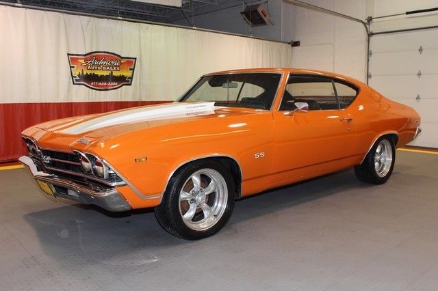 1969 Orange SS clone. 396 big block runs great crager rims call with offers. 1969 Chevrolet Chevelle SS