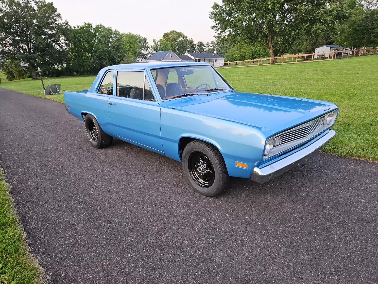 1969 PLYMOTH VALIANT 100% rust free turn key 340 auto 8 ¾ 2 door post 1969 Plymouth Valiant