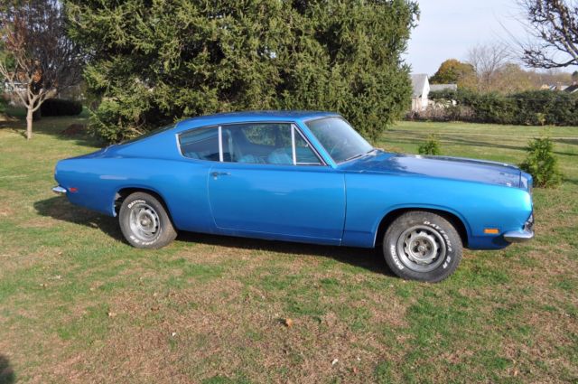 1969 Plymouth Barracuda 383 Formula S 1 of 276 made 1969 Plymouth Barracuda