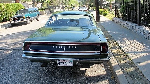 1969 Plymouth Barracuda FORMULA S - photo 2