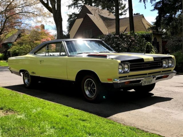 1969 Plymouth GTX 2dr Coupe 440 V8 Cid hp'375 1'Owner Rust Free California Car 1969 Plymouth GTX Satellite