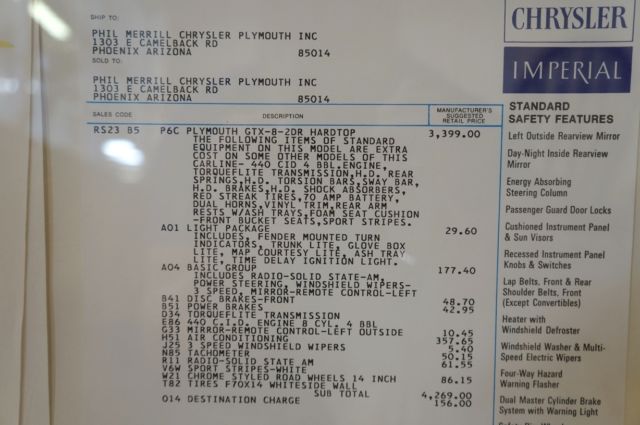 1969 Plymouth GTX - photo 10