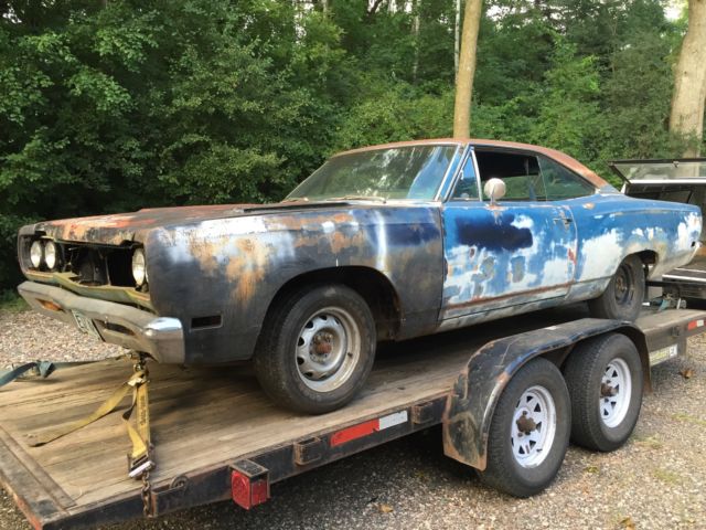 1969 Plymouth GTX TRACK PACK 4 spd Project 1969 Plymouth GTX