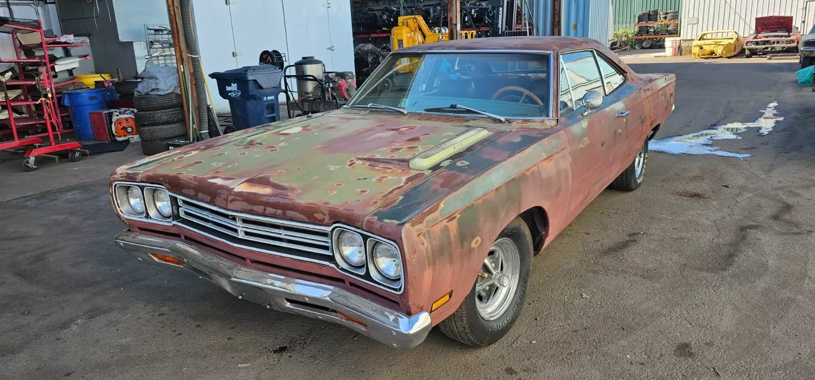 1969 Plymouth Road Runner 383 4-Speed Numbers Matching Runs and Drives 1969 Plymouth Road Runner
