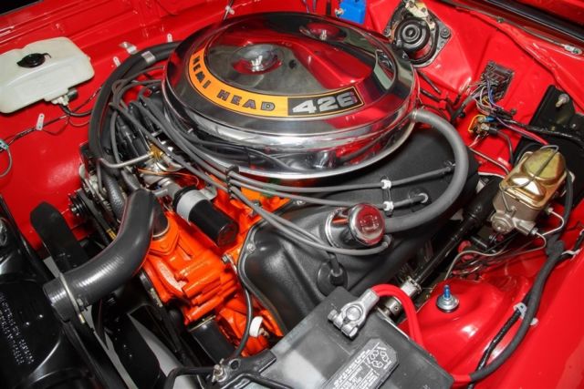 1969 Plymouth Road Runner 426 Hemi, Convertible, Red/Black Bucket Interior, - photo 6