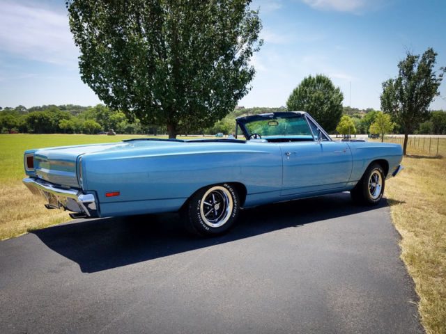 1969 Plymouth Road Runner 440 4 speed heavy sway bars Vintage ac power steer - photo 6