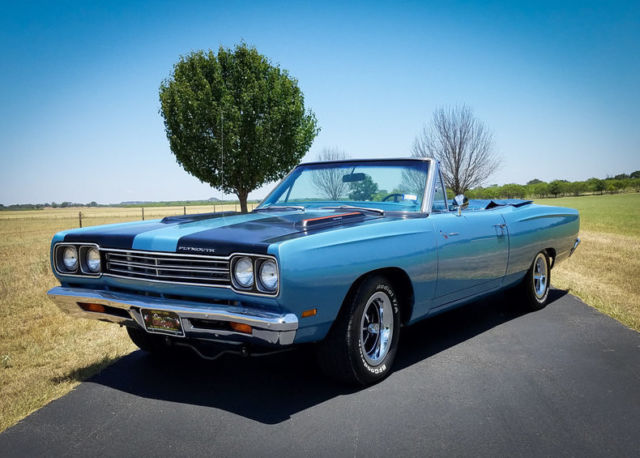 1969 Plymouth Road Runner 440 4 speed heavy sway bars Vintage ac power steer - photo 7