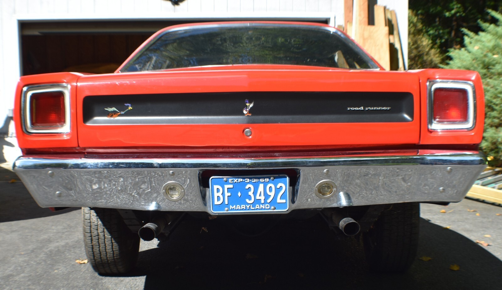 1969 Plymouth Road Runner 440 6 Barrel 4 Speed Tribute - photo 6