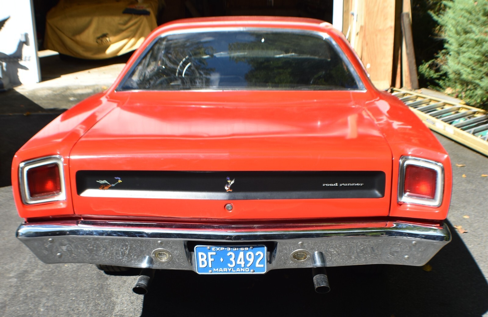 1969 Plymouth Road Runner 440 6 Barrel 4 Speed Tribute - photo 7