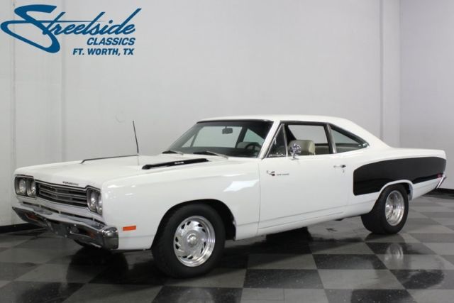 1969 Plymouth Road Runner 86490 Miles White Hardtop 383 V8 3 Speed Automatic 1969 Plymouth Road Runner --