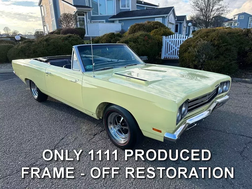 1969 PLYMOUTH ROAD RUNNER CONVERTIBLE 383 AUTO BUILDSHEET ONLY 1,111 MADE 1969 Plymouth Road Runner