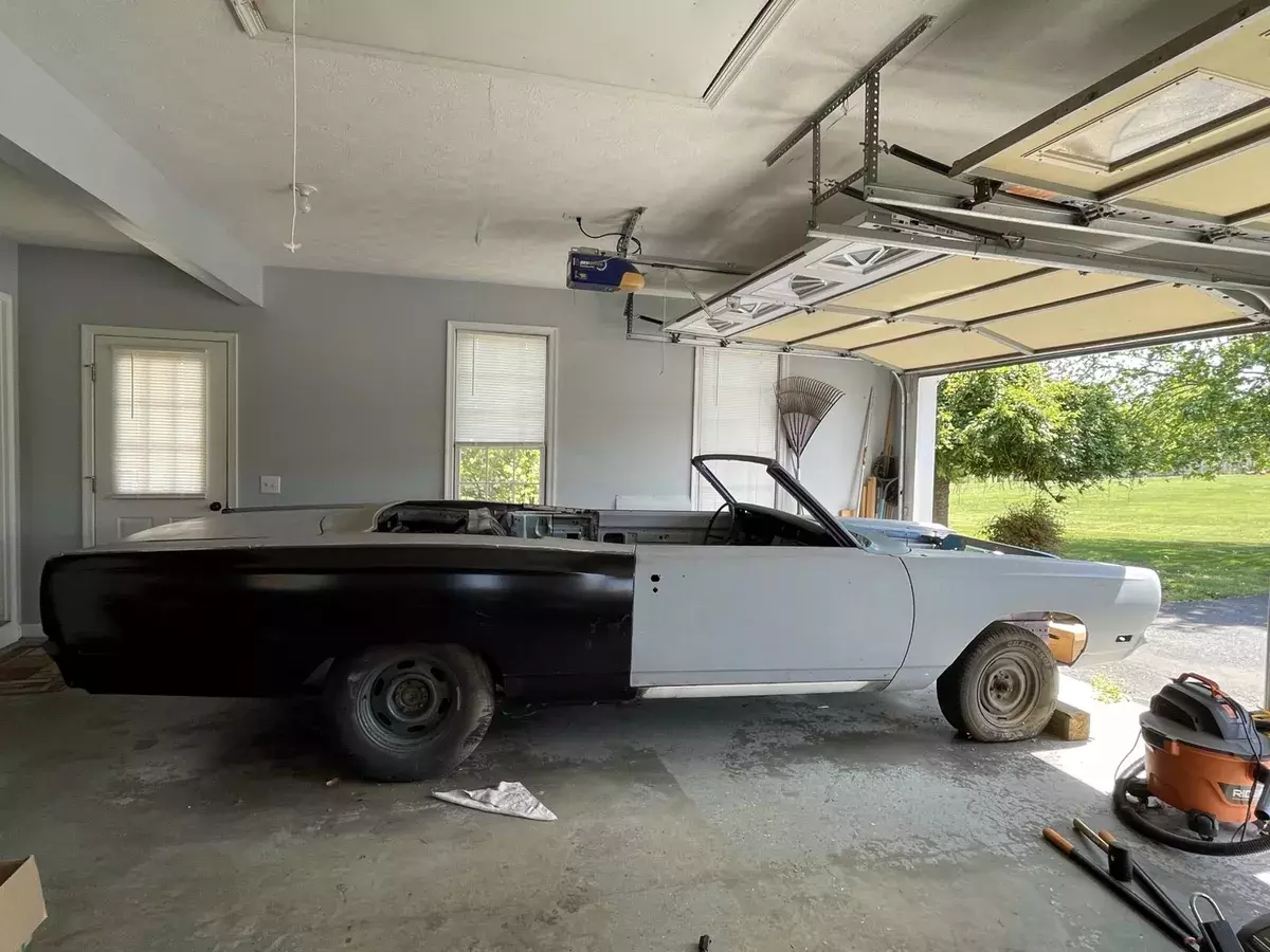 1969 Plymouth Road Runner Convertible Grey 1969 Plymouth Road Runner