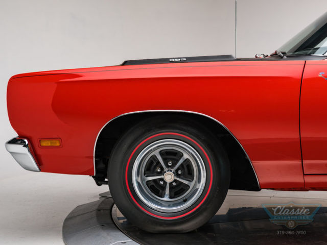 1969 Plymouth Road Runner Convertible Numbers Matching Rotisserie Restored - photo 10