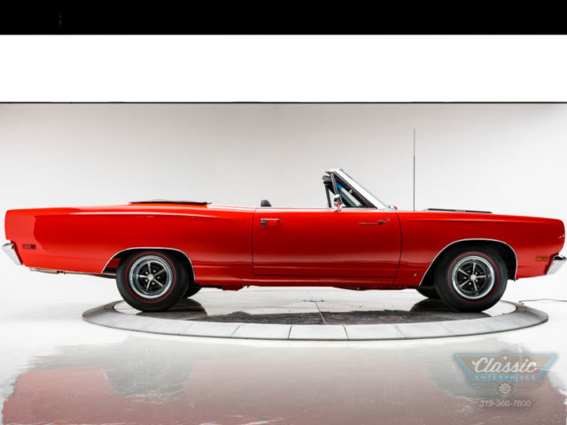 1969 Plymouth Road Runner Convertible Numbers Matching Rotisserie Restored - photo 7