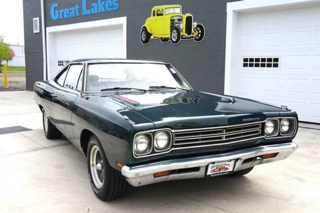 1969 Plymouth Roadrunner 383ci Big 4-Spd Numbers Match Build Sheet low reserve 1969 Plymouth Road Runner Air grabber