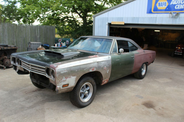 1969 Plymouth Roadrunner 440 Six Pack Tribute Mopar Warranty Block No Numbers 1969 Plymouth Road Runner