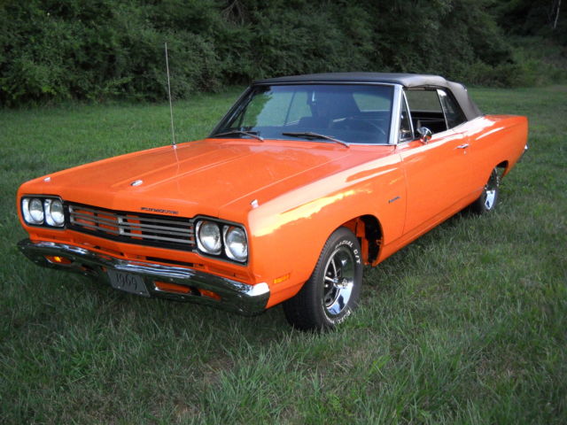 1969 Plymouth Satellite Convertible Matching Numbers Nicely Restored 1969 Plymouth Satellite
