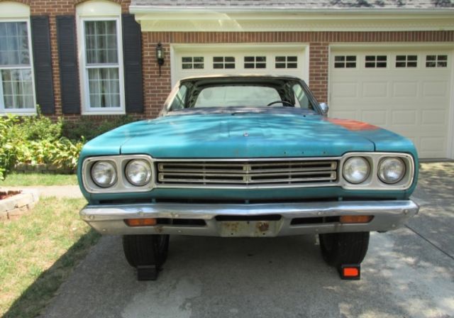 1969 Plymouth Satellite: Roadrunner, GTX Tribute Project *No RESERVE* 1969 Plymouth Satellite