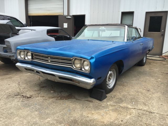1969 Plymouth Sport Satellite Convertible - Hcode 1969 Plymouth Satellite Sport Convertible