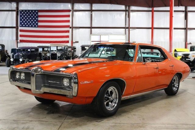 1969 Pontiac Custom S 61869 Miles Orange Sedan 350cid V8 Automatic 1969 Pontiac Other S