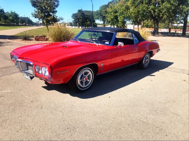 1969 pontiac firebird 350HO, 4sp , A/C , Convertible #s match 1969 Pontiac Firebird
