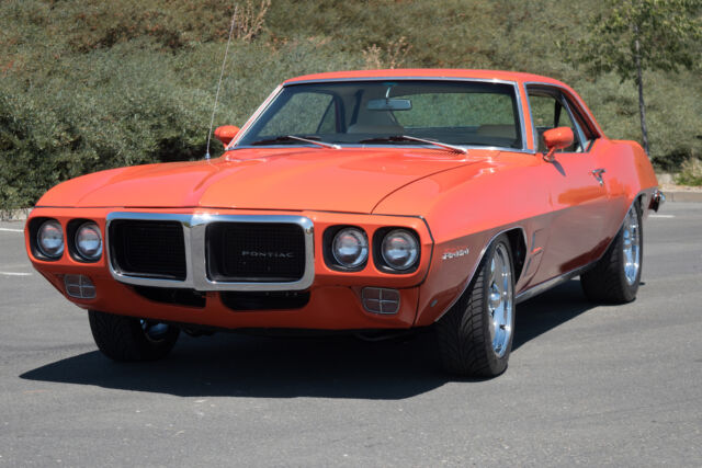 1969 Pontiac Firebird 400 2180 Miles Orange Hardtop 4-Speed Manual 1969 Pontiac Firebird 400