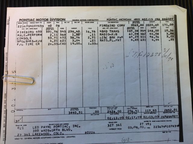 1969 Pontiac Firebird Convertible - photo 12