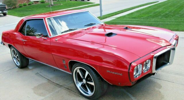 1969 Pontiac Firebird. 400CI TH400 Trans. Red with black interior. 1969 Pontiac Firebird