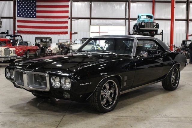 1969 Pontiac Firebird 41947 Miles Black Coupe 350 V8 Automatic 1969 Pontiac Firebird --