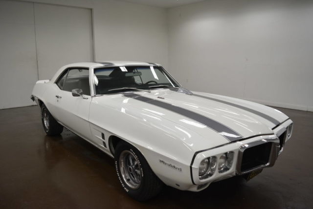 1969 Pontiac Firebird 455 94267 Miles White 455 Pontiac V8 Turbo 400 Automatic 1969 Pontiac Firebird 455