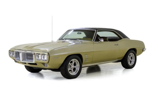 1969 Pontiac Firebird 72076 Miles Antique Gold Coupe 350ci 4-Spd Manual 1969 Pontiac Firebird --