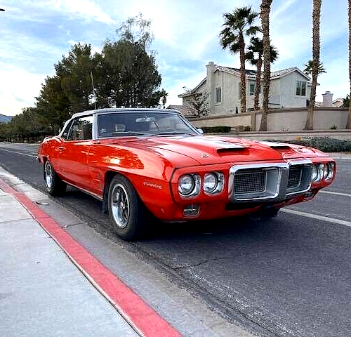 1969 Pontiac Firebird Convertible 350/350