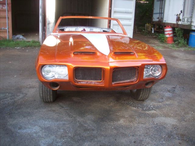 1969 Pontiac Firebird Convertible One Off Resto Mod Custom Project W/ Donor Car 1969 Pontiac Firebird Convertible