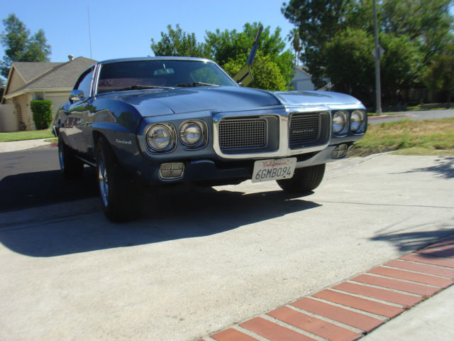 1969 Pontiac Firebird Coupe 400 1967 1968 1970 1971 1969 Pontiac Firebird