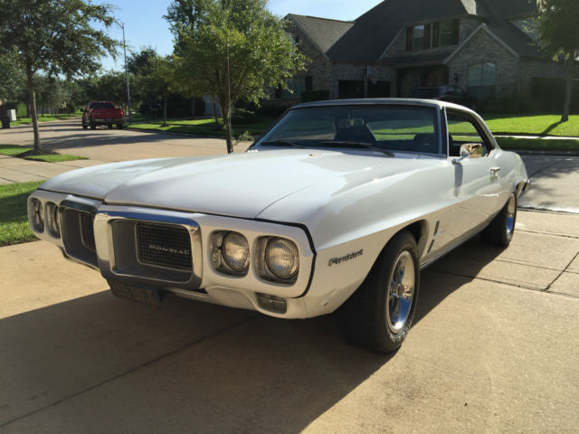 1969 Pontiac Firebird Coupe: One Owner Original California Car 1969 Pontiac Firebird