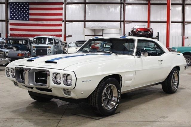 1969 Pontiac Firebird Trans Am 31715 Miles Cameo White Coupe 400 CID V8 4 Speed 1969 Pontiac Firebird Trans Am