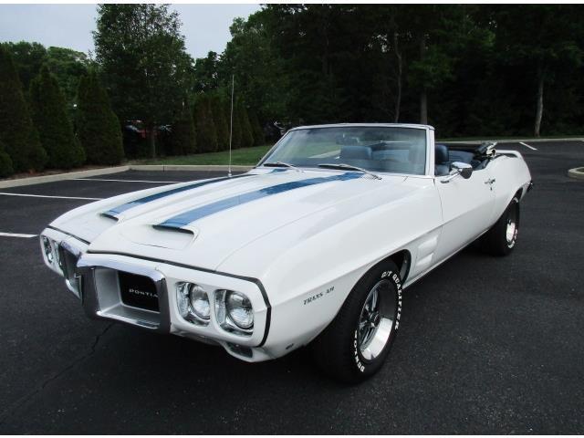 1969 Pontiac Firebird Trans Am Convertible 400 Ram Air IV 4 Speed White Clone 1969 Pontiac Firebird Trans Am