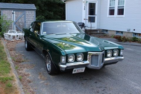1969 Pontiac Grand Prix Model J 2dr Hardtop Coupe with 8-cyl. 400cid/350hp 4bbl 1969 Pontiac Grand Prix J