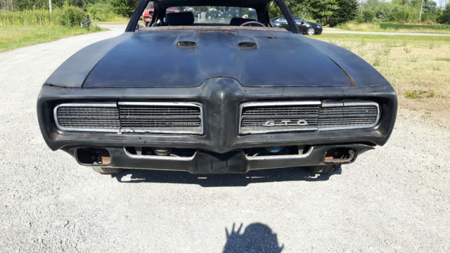1969 PONTIAC GTO 400 AUTOMATIC BASE COUPE PROJECT CAR 1969 Pontiac GTO