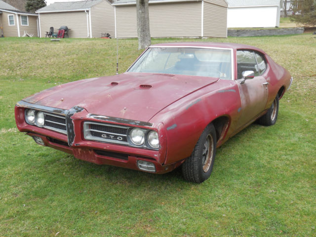 1969 Pontiac GTO Base non-number built 400 engine muncie 4 speed hurst new 1/4 s 1969 Pontiac GTO