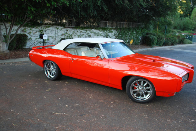 1969 Pontiac GTO Convertible 4 Spd 400 ci Ram Air III PHS Doc Complete Resto/Mod 1969 Pontiac GTO