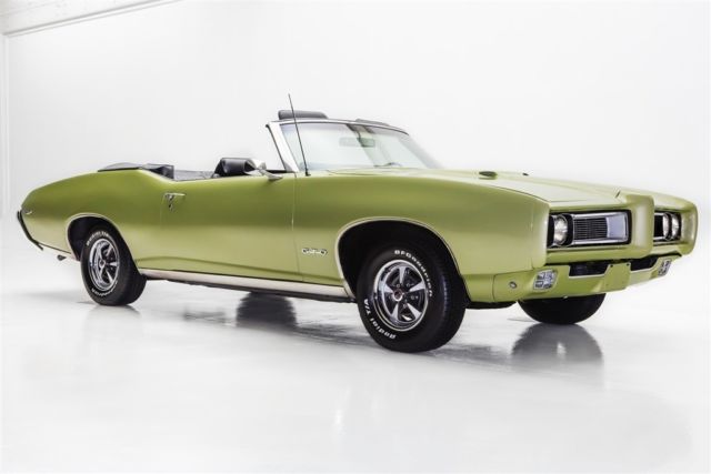 1969 Pontiac GTO Convertible, 4-Speed, Build Sheet Manual Convertible 1969 Pontiac GTO Convertible, 4-Speed, Build Sheet