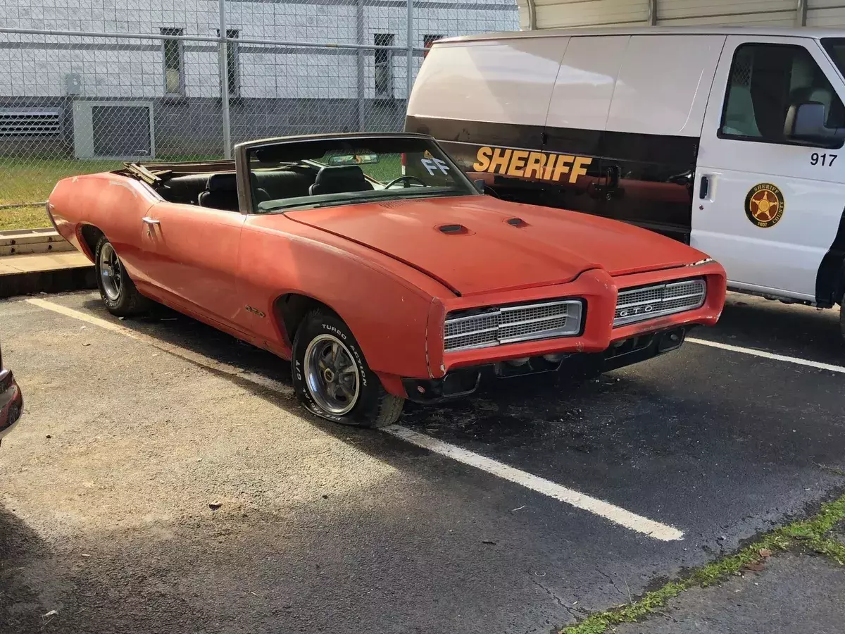1969 Pontiac GTO Convertible - 400/400 Factory AC. Georgia Car. 1969 Pontiac GTO GTO