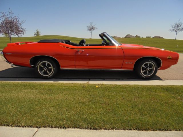 1969 Pontiac GTO Convertible Numbers Matchine PHS Documented 1969 Pontiac GTO Convertible