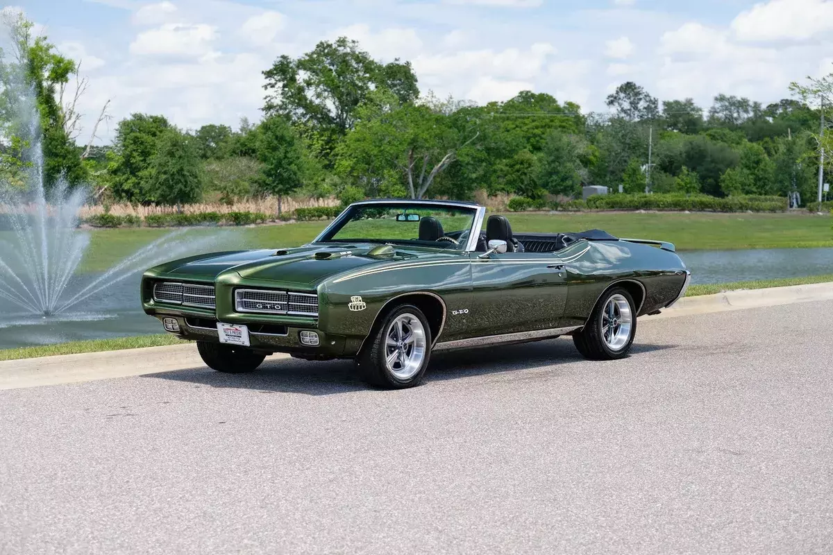 1969 Pontiac GTO Convertible Restored with AC