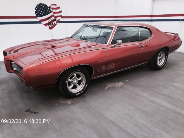 1969 Pontiac GTO Coupe, Orange, good condition, low miles 1969 Pontiac GTO Coupe