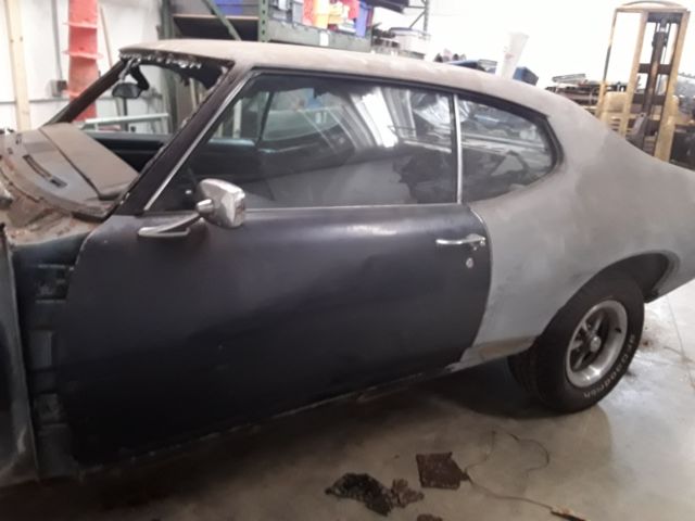 1969 Pontiac GTO PHS Documentation Original Motor Warwick Blue 1969 Pontiac GTO
